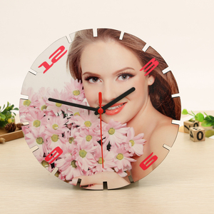 CL-01 Nuovi prodotti MDF orologio <span class=keywords><strong>Da</strong></span> <span class=keywords><strong>Parete</strong></span> Sublimazione spazi vuoti <span class=keywords><strong>In</strong></span> <span class=keywords><strong>Legno</strong></span> Orologio <span class=keywords><strong>Da</strong></span> <span class=keywords><strong>Parete</strong></span> Digitale - Product Image 2