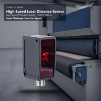 Capteur laser de hauteur pour ponceuse à bande large haute vitesse DT35 DTOF 1000Hz 10m IP65 pour épaisseur de panneau, fabricant sur mesure