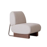 Leichter Luxus im chinesischen Retro-Stil: Lässiger, künstlerischer Designer-Einzelsessel im nordischen minimalistischen Designer-Stil als Loungesessel