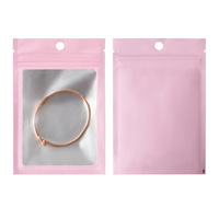 Emballage en plastique laminé en aluminium étanche personnalisé, sachets anti-odeurs, petits sachets à fermeture éclair pour thé, pochette en plastique