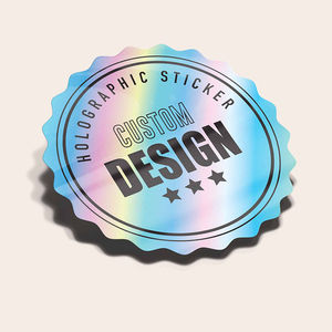 Biểu Tượng Tùy Chỉnh Vinyl Chết Cắt Dán Laser Không Thấm Nước Holographic Decals Cho Máy Tính Xách Tay Trang Trí Nội Thất Chống Uv Dán - Product Image 6