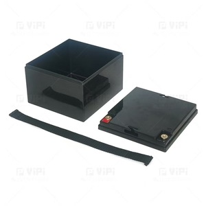 กล่องแบตเตอรี่กันน้ำ 12V 24AH สำหรับเซลล์ 18650 กล่องพลาสติกเฉพาะสำหรับแบตเตอรี่ลิเธียม ขนาด 176x166x125 มม. เพื่อป้องกันชุดแบตเตอรี่ - Product Image 4