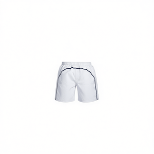 Pantaloncini da bagno HDJ per ragazzi 4 6 8 10 12 ad asciugatura rapida, tinta unita, sportivi, tipo boardshorts - Product Image 1