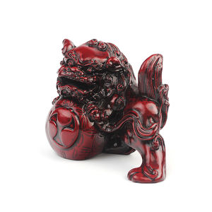 Hongton <span class=keywords><strong>colore</strong></span> rosso fengshui fu cane statua chonese fengshui pechino <span class=keywords><strong>leone</strong></span> - Product Image 4