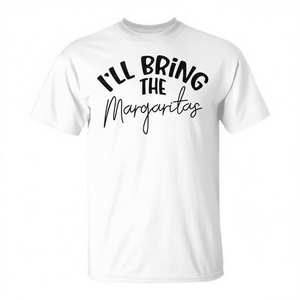 Camiseta I'll Bring The Margaritas para mujer, cuello redondo, manga corta, camisa para despedida de soltera, ropa informal - Product Image 2