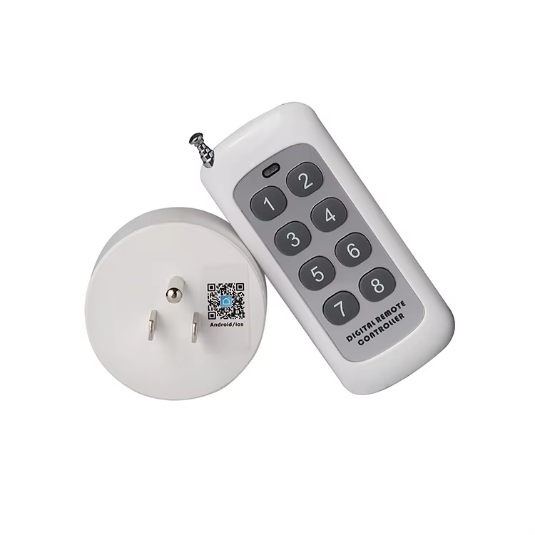 VNX Wholesale Wireless Wifi Remote Control Home Power Mini Electrical Smart Socket Plug Wall Socket and Switch
