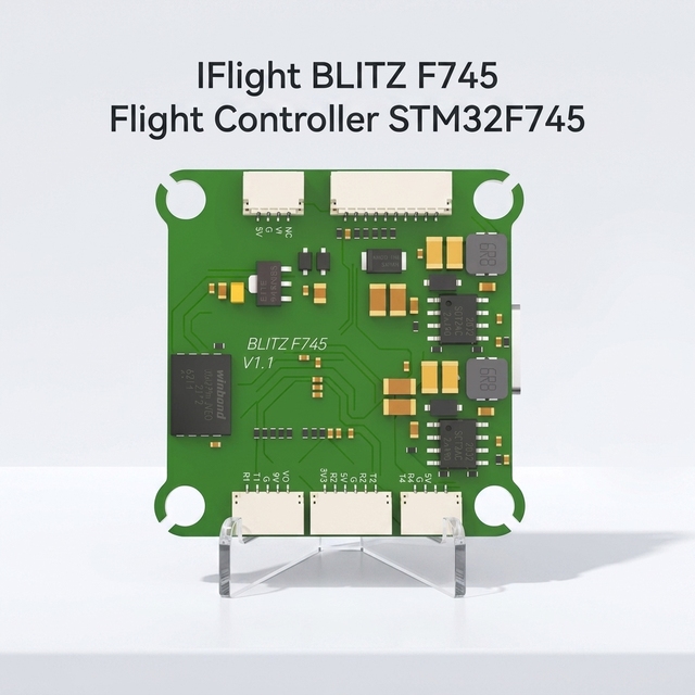 IFlight BLITZ F745 Flight Controller STM32F745 Dual BEC 5V 9V 32MB Blackbox DPS310 Barometer Ardupilot BF for FPV Drone