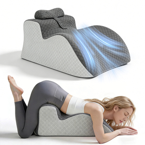 Oreiller ergonomique multifonctionnel en mousse à mémoire <span class=keywords><strong>de</strong></span> forme, <span class=keywords><strong>coussin</strong></span> lavable pour le sommeil, soutien du dos et soulagement des douleurs aux jambes, confort assis - Product Image 1