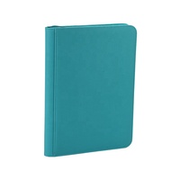 Yuantuo – Album de collection de jeux personnalisés, 9 poches, motif à carreaux, imperméable, fermeture éclair, pochettes de cartes