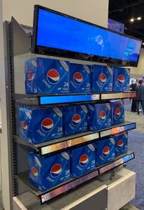 Thông minh Bán lẻ kỹ thuật số Kệ <span class=keywords><strong>LCD</strong></span> hiển thị siêu thị Kệ cạnh Kệ căng màn hình cảm ứng dải thanh quảng cáo màn hình Màn hình - Product Image 5