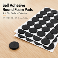 Pads en mousse EVA découpés sur mesure à prix de gros, coussinets en silicone auto-adhésifs pour pieds, coussinets en caoutchouc antichoc, coussinets adhésifs en caoutchouc pour électronique