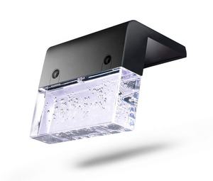 Lampe solaire à LED Capteur crépusculaire pour l'extérieur Clôture ABS pour le jardin Rue Escalier-RGB IP55 Étanche Ra80 Angle de faisceau 180 ° 2 ans - Product Image 1