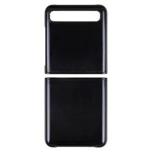 Hard PC Matt Blank Groove Phone Cover Case For Galaxy Z Flip Inlay Custom Leather Case For Samsung Z Flip