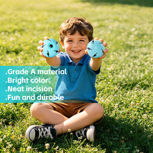 Ballon anti-stress super rebondissant, design éclatant, pour enfants de tous âges, jeu d'extérieur, cadeau, jouet, prix de la boîte au trésor - Product Image 5