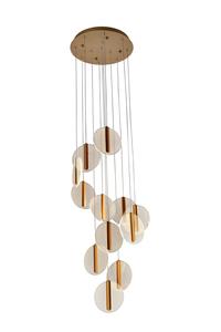 Lustre en acrylique luxueux à 6/12/18 lumières pour salon, salle à manger, chambre, hôtel et villa, styles personnalisables, formes longues, carrées et ovales - Product Image 2