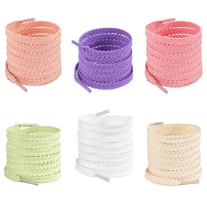 Cordones Deportivos Antideslizantes YNBG XD256 0.7cm Planos Dentados <span class=keywords><strong>Sonic</strong></span> 1112 Citywide 11 Flying <span class=keywords><strong>Shadow</strong></span> Color Sólido Negro Blanco Poliéster - Product Image 5
