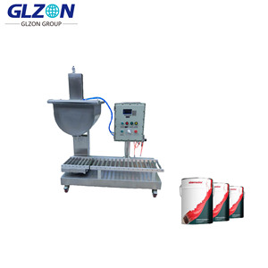 Machine de remplissage semi-automatisée de peinture et de revêtement pour seaux et tambours avec une précision et une vitesse élevées. - Product Image 3