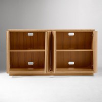 Buffet design moderne de luxe en bois, modèle Berkely, pour ensembles de chambre principale, hôtels de luxe, villas et salles à manger