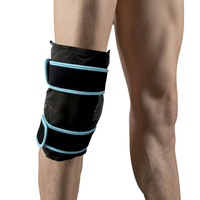 Compresse de gel réutilisable certifiée CE de classe I pour genou, chaud/froid, pour soulager ciblément les douleurs articulaires, les gonflements, la récupération des blessures et après-chirurgie