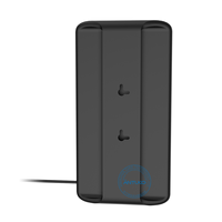 Antenne TV intérieure en plastique Antuko 4K 1080P la plus vendue avec support mural pour la réception des signaux de télévision numérique