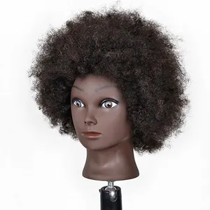Tête de Mannequin pour coiffeurs, outil de haute qualité, pour formation de coiffeur, Salon américain et africain, coiffure de poupée en cosmétologie