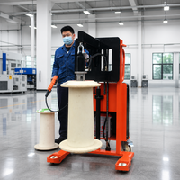 Amity Care - Lève-rouleaux d'étiquettes électrique personnalisé 300 kg 1600 mm, empileur à arbre pneumatique à expansion gazeuse pour l'industrie de l'impression et de l'emballage