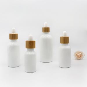 Wholesale Price and High Quality White Porcelain Ceramic Dropper <b>Bottles</b> 30ml <b>Glass</b> Skincare <b>Bottle</b> Ceramic <b>Glass</b> With Dropper - Product Image 4