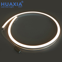 24V néon corde lumières colorées 5 mètres IP68 étanche flexible led corde sous-marine bande lumières