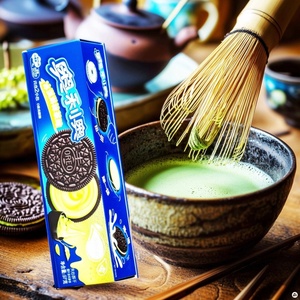 Biscotti Sandwich Oreo al Gusto di <span class=keywords><strong>Crema</strong></span> al Cioccolato all'Ingrosso, Dolci per il Tè del Pomeriggio, Biscotti al Gusto di Frutta - Product Image 3