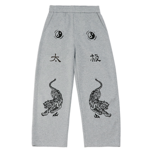 <span class=keywords><strong>Pantalon</strong></span> ample décontracté unisexe à imprimé vintage Tiger Tai Chi, <span class=keywords><strong>pantalon</strong></span> cargo baggy pour homme et <span class=keywords><strong>femme</strong></span> - Product Image 3