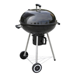Grils d'extérieur OEM pour <span class=keywords><strong>barbecue</strong></span>/<span class=keywords><strong>barbecue</strong></span> Grilles à charbon de bois Kamado en forme de pomme classiques noires avec trépied mobile - Product Image 2