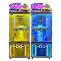 Neon Spin 60 Clips porte-clés poupée jouets cadeau vente monnayeur jeu d'arcade Clip prix Machine