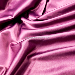 Good Price High Quality Glossy Comfortable Hand Feel Russian Silky <strong>Satin</strong> 100% Polyester Fabric - Product Image 3