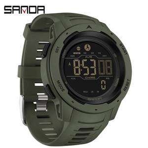 Reloj Deportivo SANDA 2145 para Hombre, Reloj de Pulsera Digital LED con Podómetro, Contador de Calorías, Alarma, Cronógrafo, Resistente al Agua 50M - Product Image 1