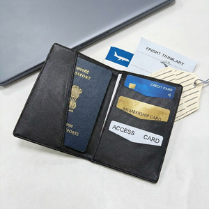 Porta Passaporto Personalizzato con Stampa Fotografica, Porta Documenti di Viaggio con <span class=keywords><strong>Foto</strong></span> di Famiglia o Animali Domestici, Custodia Anti-smarrimento per Biglietti Aerei e Visti - Product Image 5