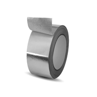 Ruban de papier d'aluminium en gros d'usine et rouleau Jumbo de papier d'aluminium adhésif en caoutchouc de conductivité thermique
