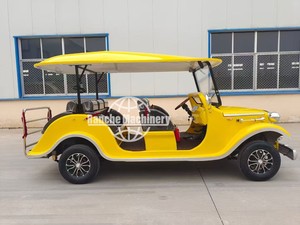 Auto Clásico Eléctrico Retro Antiguo para Turismo y Bodas, de 4 a 17 Asientos, 60 km/h, Larga Duración en Zonas Turísticas - Product Image 3
