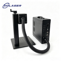 Máquina de Marcado Láser de Fibra Portátil VOLaser Mini de 20W/30W, CNC, para Grabado de Texto e Imágenes en Anillos, Acero Inoxidable, Metal, Piedra, Madera, Plástico