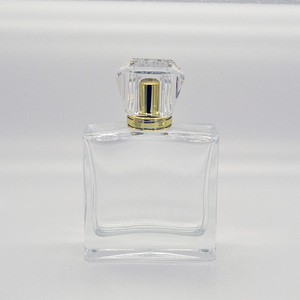 <span class=keywords><strong>El</strong></span> más popular plana cuadrada 100 ml botella de perfume de vidrio transparente botella de spray - Product Image 2
