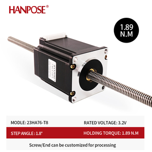 มอเตอร์แบบสกรู 57HA76-T10*4 ความยาว 300 มม. แรงบิด 189 นิวตันซม. มอเตอร์สเต็ปเปอร์ <span class=keywords><strong>Nema</strong></span> <span class=keywords><strong>23</strong></span> <span class=keywords><strong>12v</strong></span> มอเตอร์เชิงเส้นสำหรับเครื่องพิมพ์ 3 มิติ อุปกรณ์ตรวจสอบ - Product Image 2