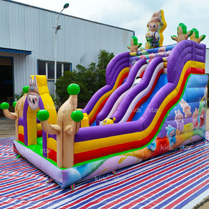 Toboganes Inflables de Alta Calidad, Castillo Inflable Comercial con Tobogán, Casa de Brinco <span class=keywords><strong>Super</strong></span> <span class=keywords><strong>Mario</strong></span>, Parque Infantil para Niños - Product Image 4