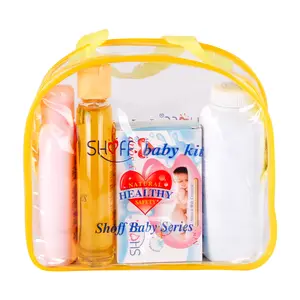 אבקת 5pcs מתנת סט מלא תינוק אמבטיה סט אולטרה טיפול תינוק מוצרי טיפוח