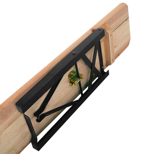 3PCS Beer Table <strong>Bench</strong> Set Folding Wooden Top Patio Garden <strong>Picnic</strong> Table <strong>for</strong> <strong>Sale</strong> - Product Image 3