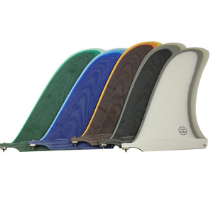 Yep Surf 10.5 Inch Single Tail Fin Fiberglass Blade Shaped Surfboard Rudder - Product Image 1