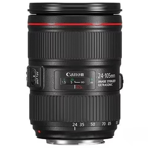 Objectif d'appareil photo professionnel DF Wholesale EF24-105mm/F4 IS L USM, objectifs d'appareil photo 3-en-1, objectif Wi-Fi pour appareils photo Canon, double objectif - Product Image 1