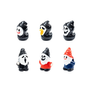 Nouveautés transfrontalières Halloween : Mini-masques fantômes nains en résine, décoratifs et mignons à faire soi-même - Product Image 2
