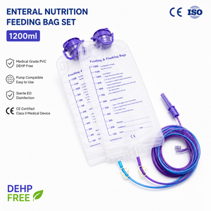 Kit de pointe de perfusion entérale jetable stérile compatible ENFit avec bouchon à vis, compatible entre marques, pour nutrition et perfusion, certifié CE - Product Image 6