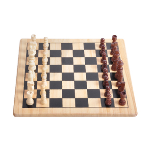 Jouet éducatif classique, jeux <span class=keywords><strong>d</strong></span>'échecs internationaux en bois pour adultes et enfants - Product Image 2