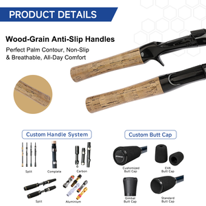 <span class=keywords><strong>Canne</strong></span> à pêche à la truite AEROKUN Sensitive Ultralight, 2 sections, en fibre de verre, portable, pour rivière et lac, vente en gros - Product Image 4