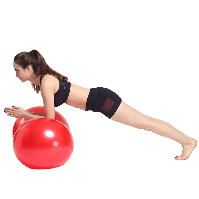 China Hot Selling High Quality 45cm Inflatable Yoga Peanut Ball Anti Burst